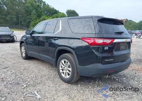2019 Chevrolet Traverse Ls from USA, damaged, VIN 1GNERFKW8KJ318369